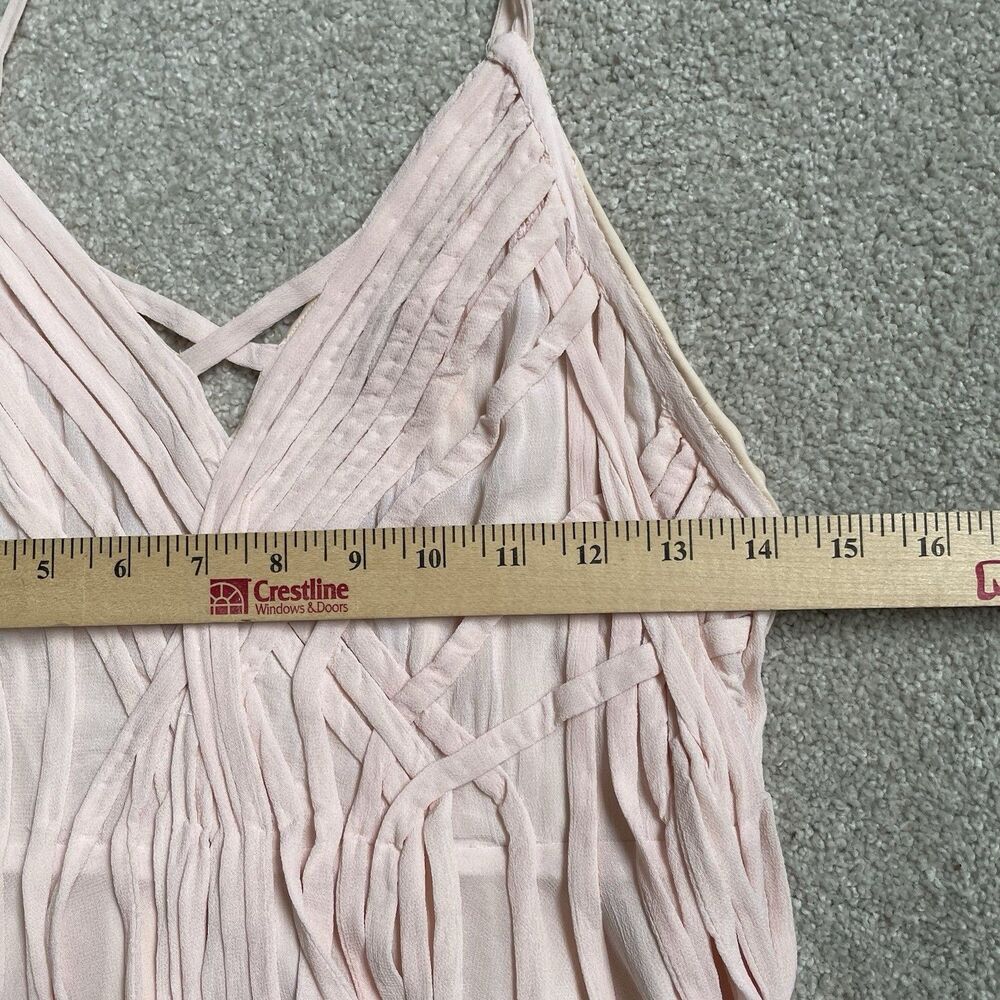Kimchi Blue Blush Pink Pleated Mini Dress - Picture 11 of 12